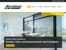 Tablet Screenshot of buchner-murnau.de